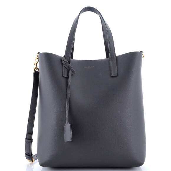 Saint Laurent Shopper Tote Leather Toy #176871S11B - Picture 1 of 9